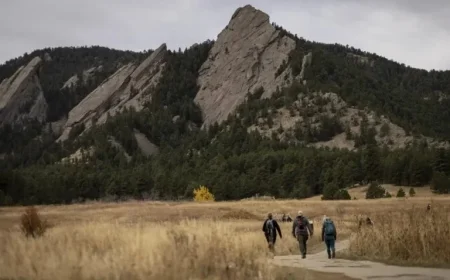 Wildfire Rages Near Chautauqua Park in Boulder