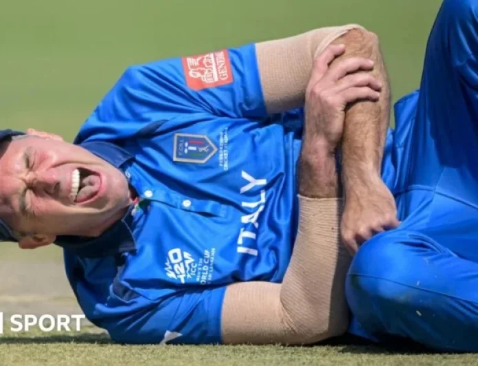 Wayne Madsen Dislocates Shoulder in Italy’s T20 World Cup Debut vs Scotland