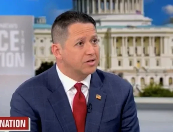 MAGA Rep. Tony Gonzales Stumbles Defending Trump’s Controversial Video