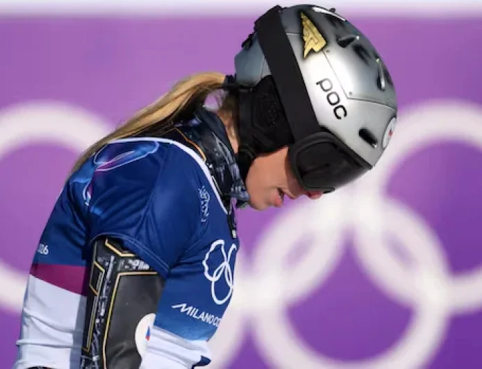 Ledecka’s Olympic Snowboarding 3-Peat Quest Shockingly Halted