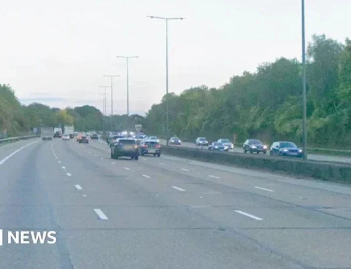 Trio Arrested Following Multi-Vehicle Collision on M25 in Surrey