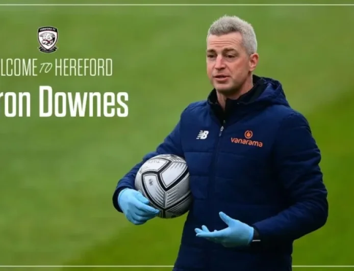 Aaron Downes Takes Helm as Hereford FC Manager