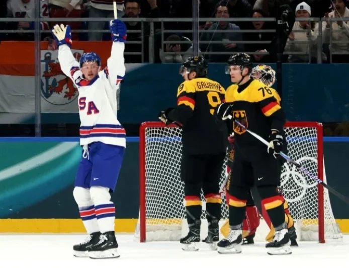 USA Men’s Hockey Secures Best Olympic Victory Against Germany