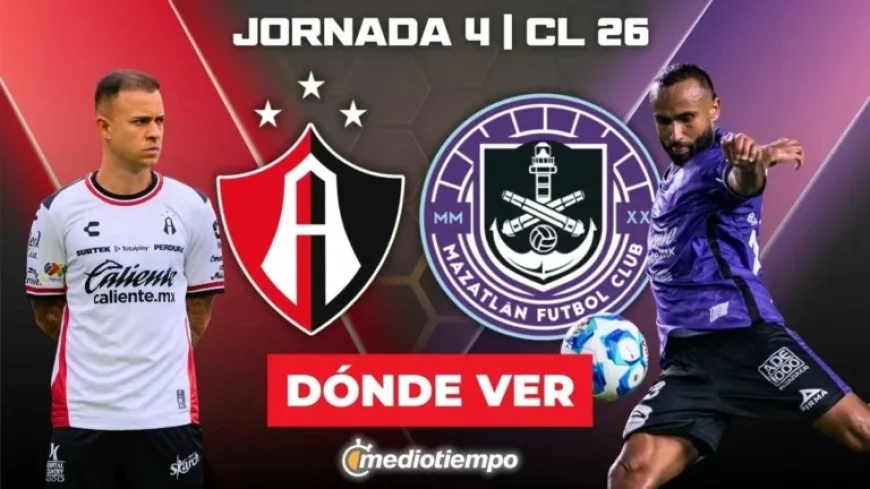 Atlas vs. Mazatlán: Live Stream Time and Channel for J4 Match