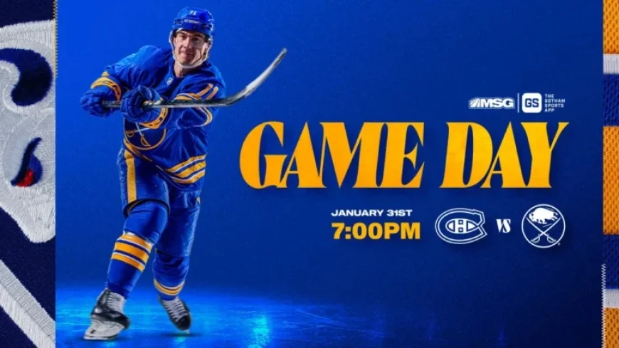Sabres vs. Canadiens: Watch Guide, Lineup Updates, and Key Storylines