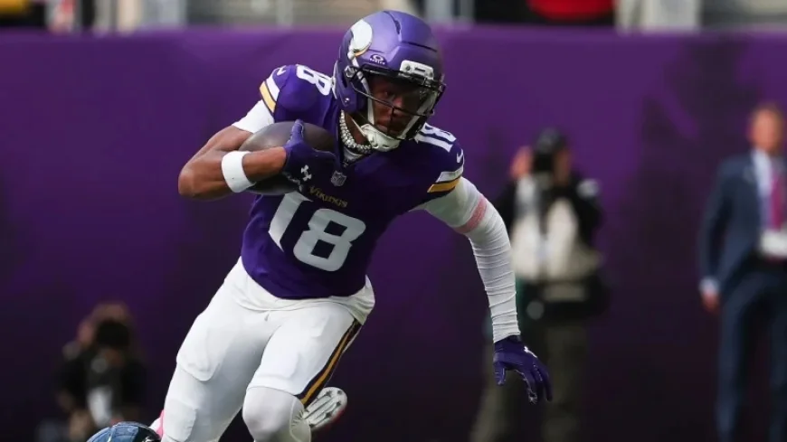 Justin Jefferson Credits New Bills HC Joe Brady for First-Round Success