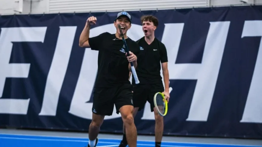 Men’s Tennis Secures 4-3 Victory Against Air Force with Strong Start