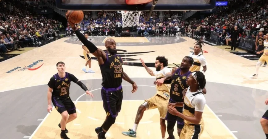 LeBron James, Luka Dončić Shine in Lakers’ Victory Over Wizards
