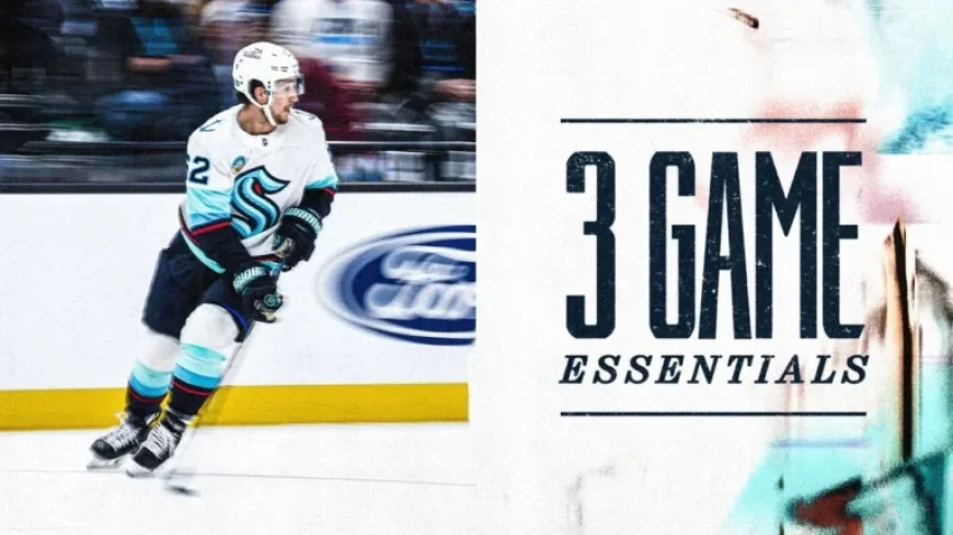 Kraken vs. Golden Knights: Clash of the Titans at 7:00 p.m.