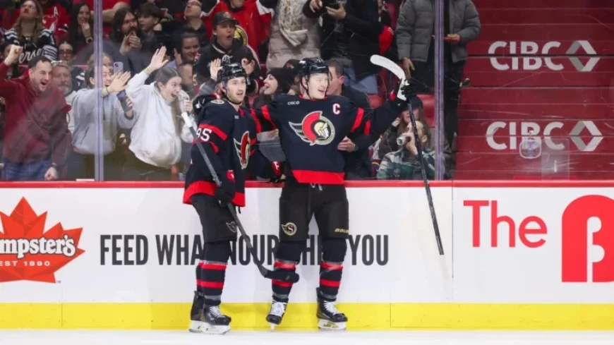 Tkachuk Leads Senators to Victory with 3 Points Against Devils