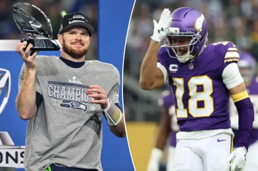 Justin Jefferson Claims Vikings Improved with Sam Darnold