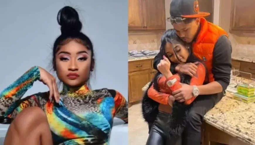 Shakur Stevenson’s Girlfriend, Young Lyric, Supports His World Title Fight vs. Teofimo Lopez