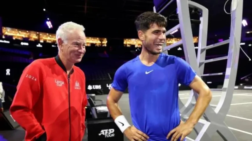 McEnroe Reveals Alcaraz as His Favorite Tennis Player