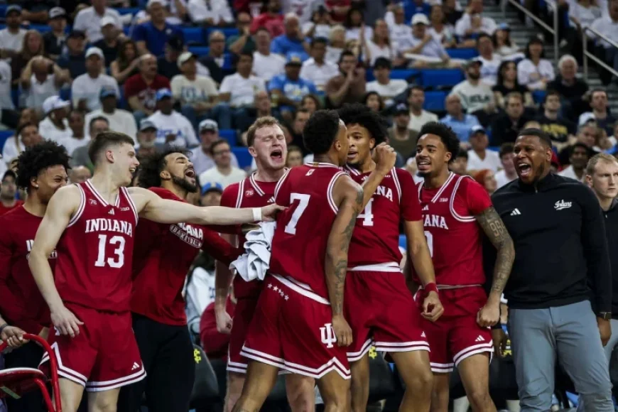 IU Basketball Triumphs in Double Overtime Win at UCLA, Showing Grit