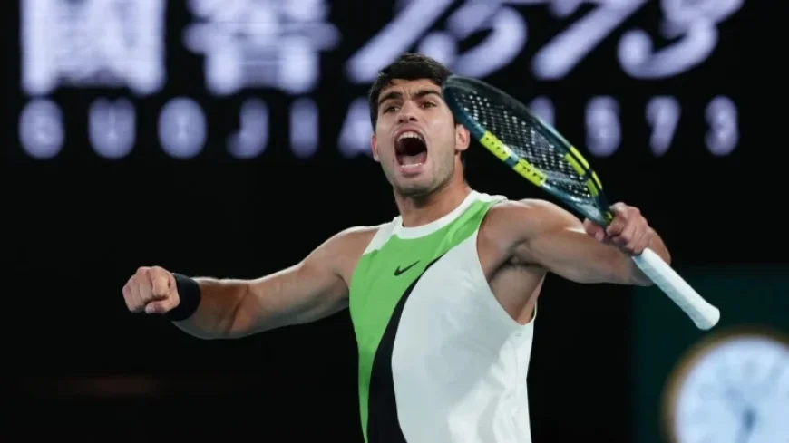 Carlos Alcaraz Defeats Novak Djokovic to Win Australian Open Final