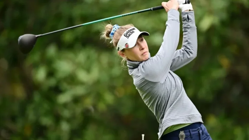 Nelly Korda Leads TOC as Winds Halt Third Round Play