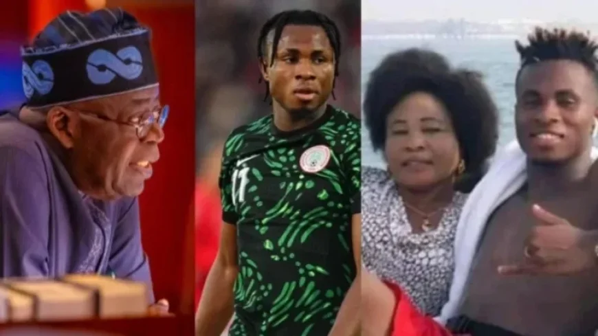 Tinubu Expresses Sympathy to Chukwueze on His Mother’s Death
