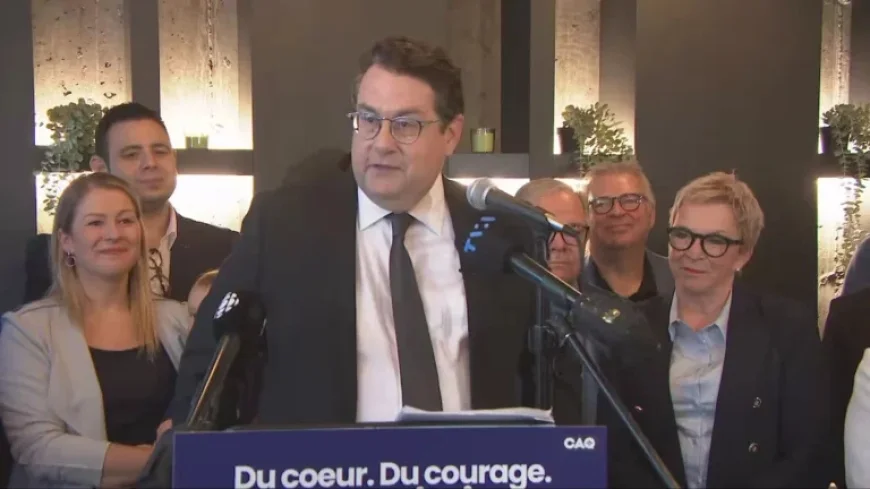 Drainville Launches Leadership Bid, Breaks From Legault Era