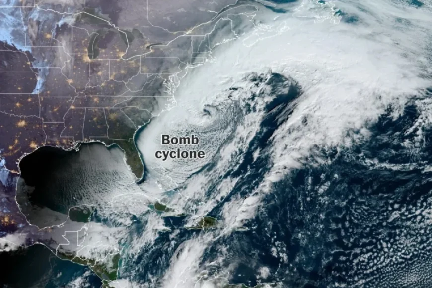 Historic Snow Hits North Carolina as Bomb Cyclone Reaches Florida