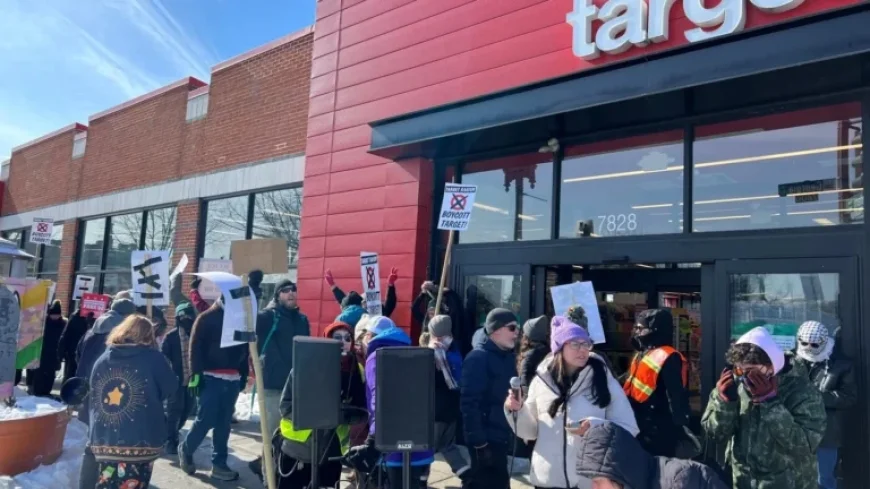 Protesters Demand “ICE Out” at Washington D.C. Target Stores Picketing