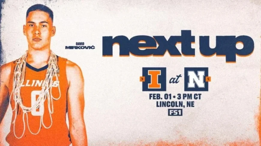 #9 Illini Ready for Sunday Rematch at #5 Nebraska