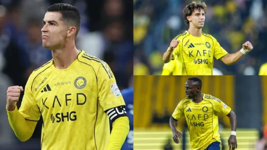 Ronaldo, Felix Shine as Al-Nassr Nears Al-Hilal After Beating Al-Kholood