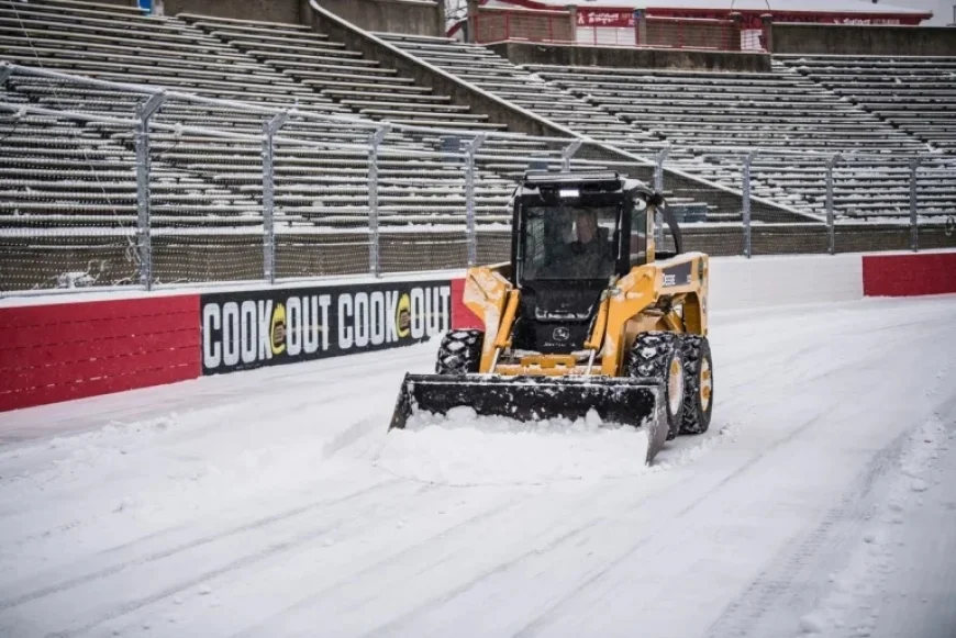 Historic Snowfall Postpones NASCAR Clash at Bowman Gray Again