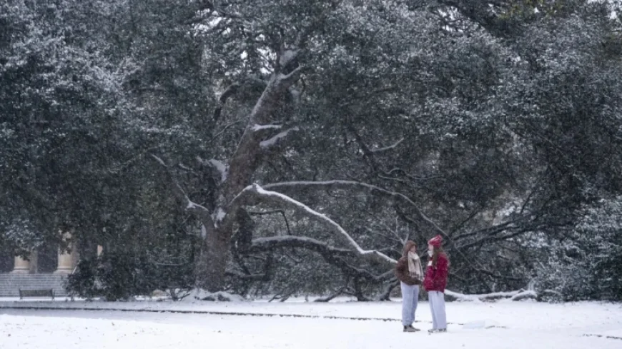 Bomb Cyclone Hits Southeast with Bitter Cold and Snow