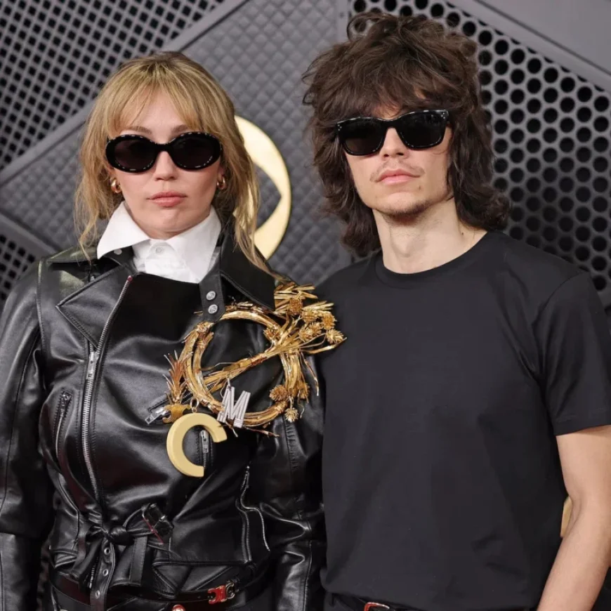Miley Cyrus and Maxx Morando Shine at 2026 Grammys Night Out