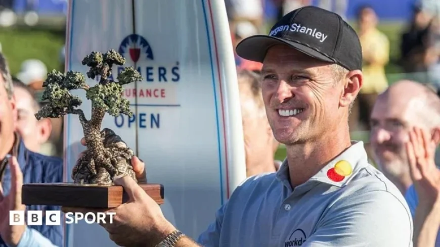 Justin Rose Clinches Historic Win at Farmers Insurance Open
