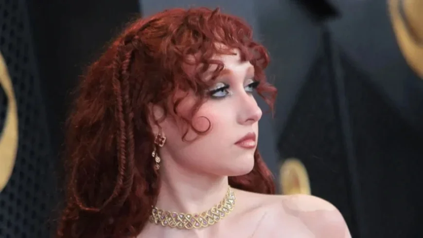 Chappell Roan Stuns in Nipple Ring Gown at Grammys Red Carpet