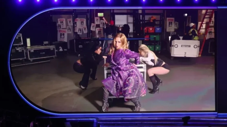 Addison Rae Shines Performing “Fame is a Gun” at 2026 Grammys