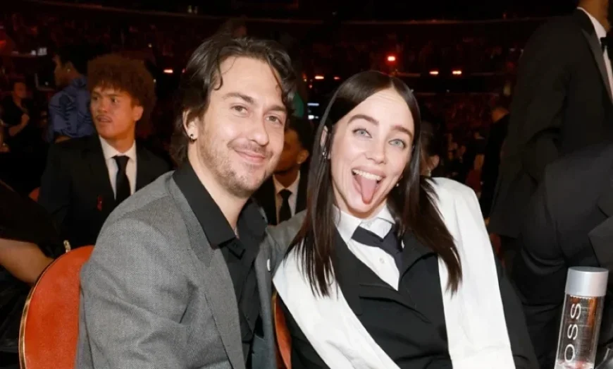 Billie Eilish Debuts with Boyfriend Nat Wolff at 2026 Grammys