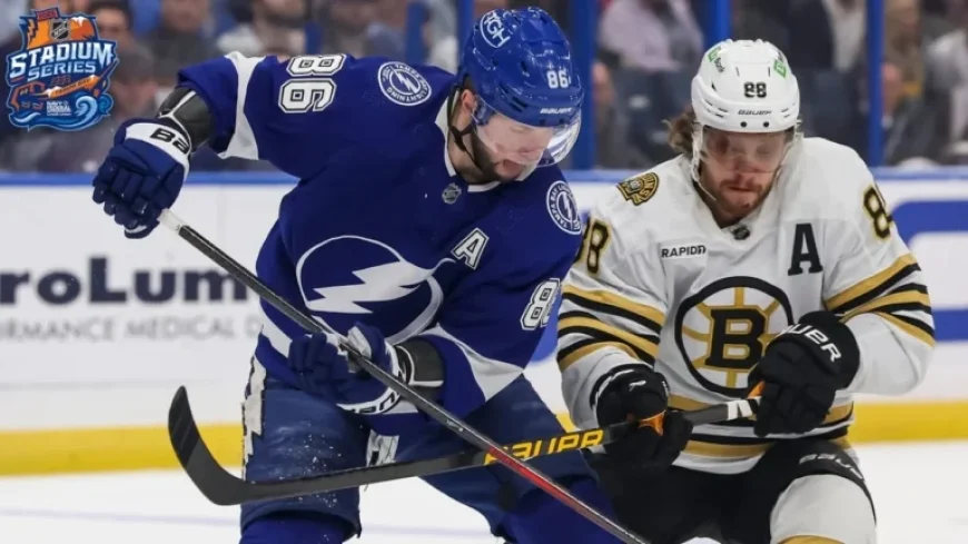 Kucherov Drives Lightning into Stadium Series Clash with Bruins