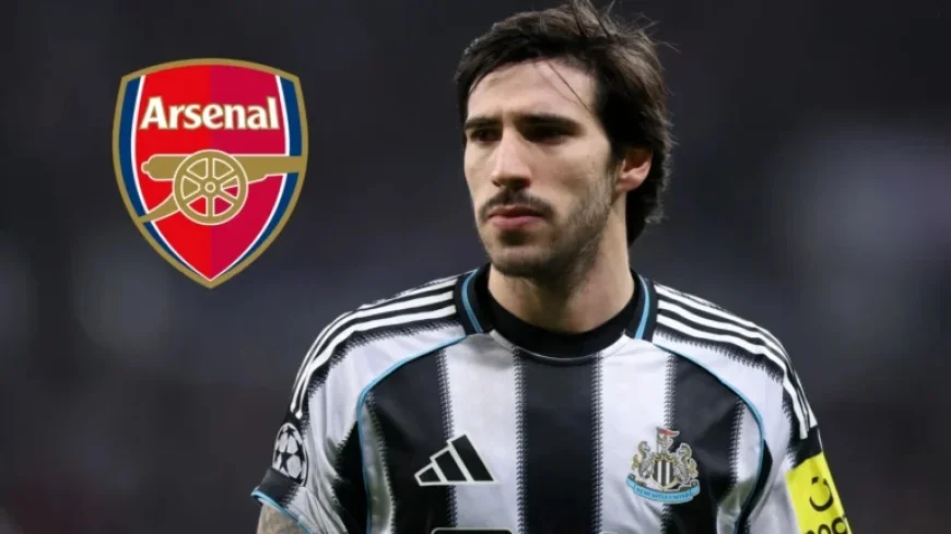 Arsenal Eyes Deadline Day Transfer for Newcastle’s Midfield Star Sandro Tonali