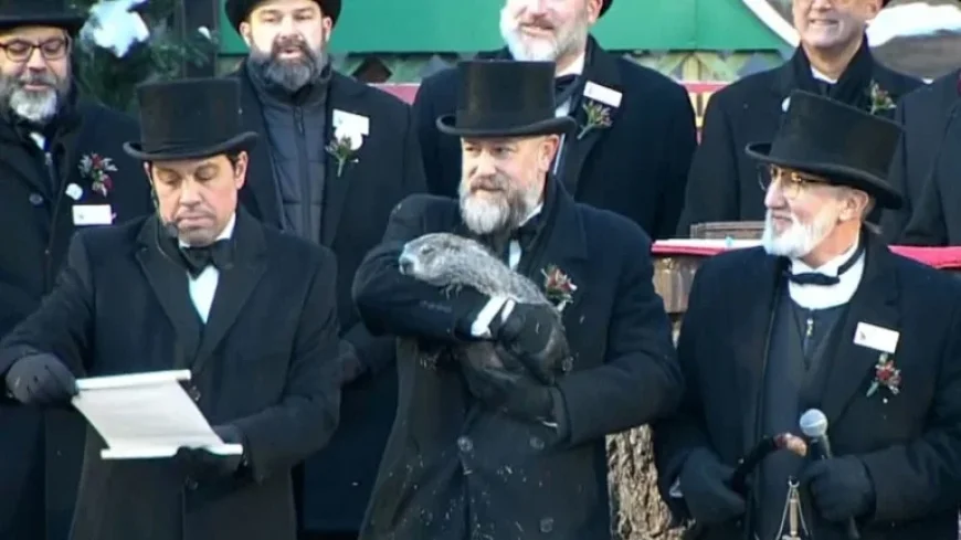 Punxsutawney Phil Reveals Winter Forecast: Groundhog’s Prediction Announced