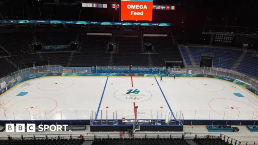 Olympic Ice Hockey Venue Delayed for Opening
