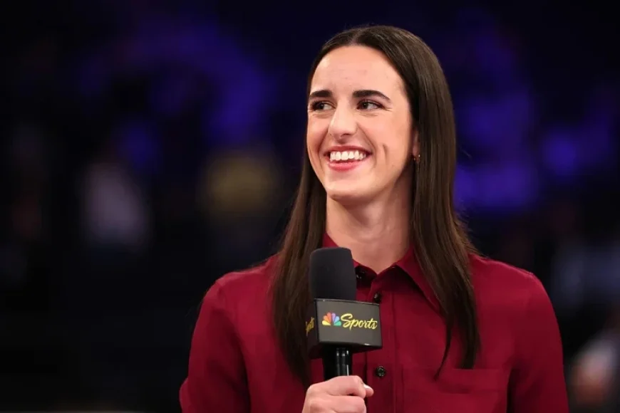 Caitlin Clark Jokes About Being Shortest in NBA Broadcast Team