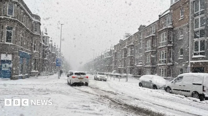 Snow and Strong Winds to Hit Parts of Scotland