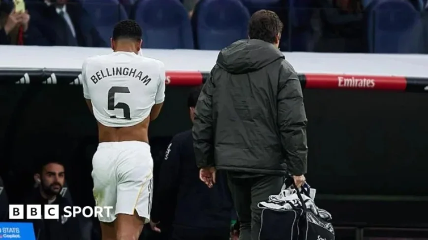 Real Madrid Awaits Update on England’s Bellingham Injury