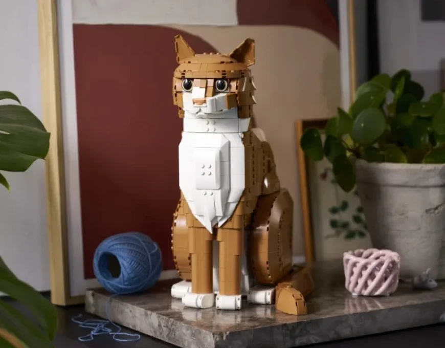 LEGO 21376 Orange Cat Set Recolors Tuxedo Cat for March 2026 Release