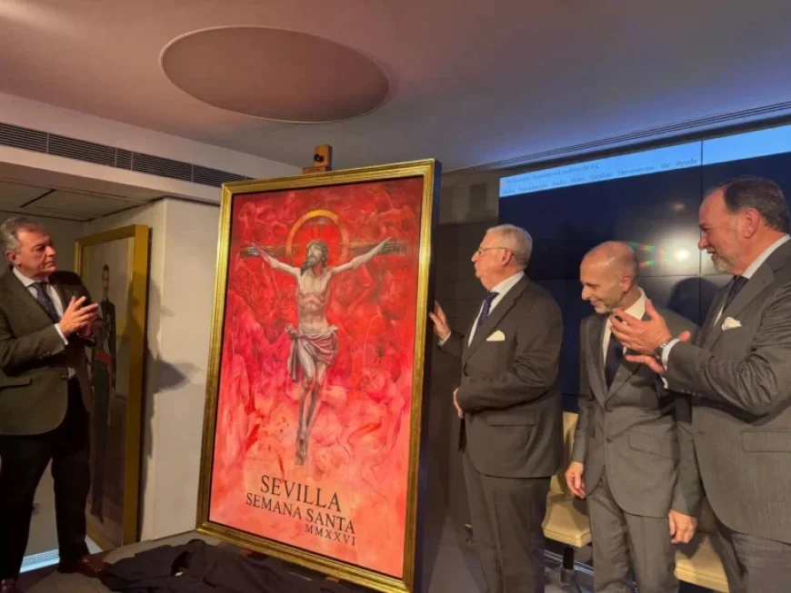 Christ of Mercy Highlights Seville’s 2026 Holy Week Poster
