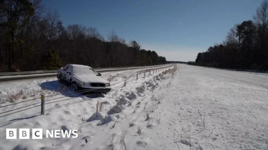 North Carolina Faces Record-Breaking Snowstorm