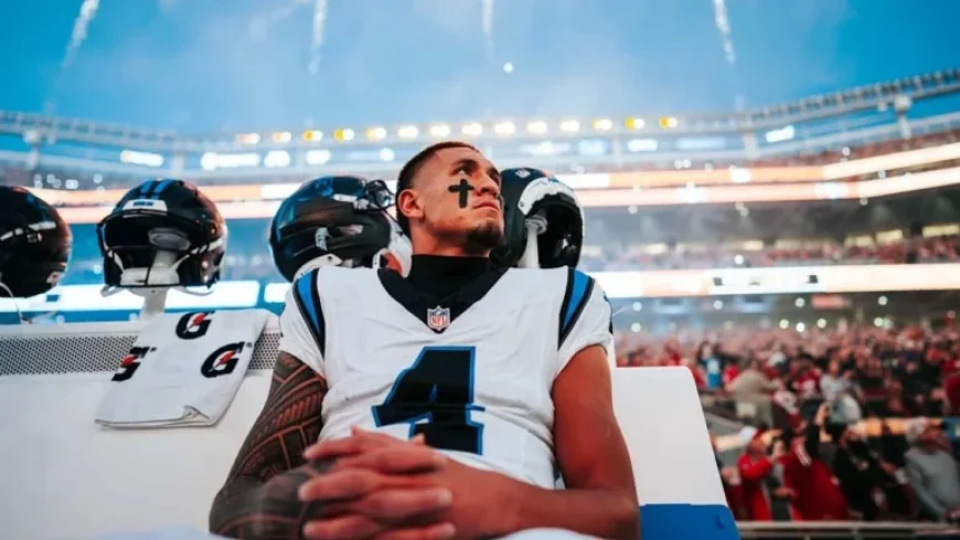 NFL Legends Guide Tetairoa McMillan Entering Second Year: Rice, Nacua Advice