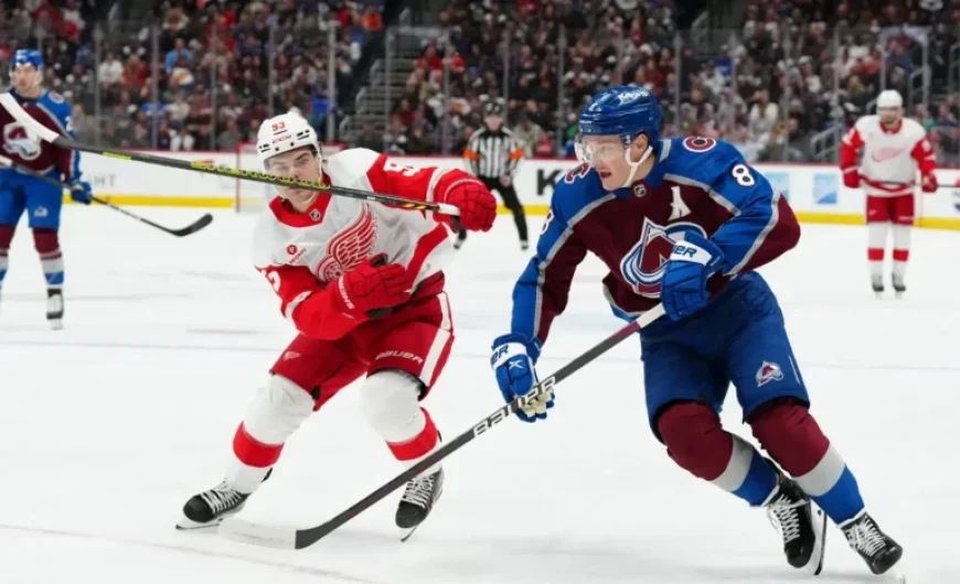 Red Wings Seek Victory Over Avalanche to End Three-Game Losing Streak