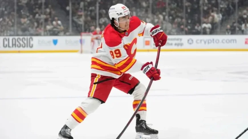 Parekh Rejoins Flames for Clash Against Maple Leafs