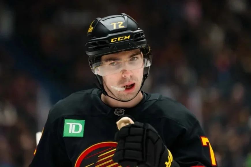 Canucks’ Filip Chytil Exits Game Against Mammoth