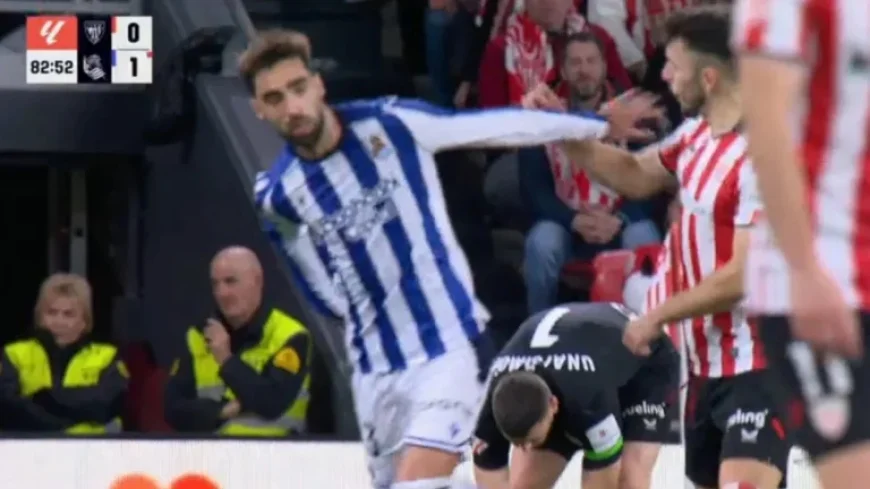 CTA Backs Cuadra Fernández’s Red Card Decision for Brais Méndez in Basque Derby