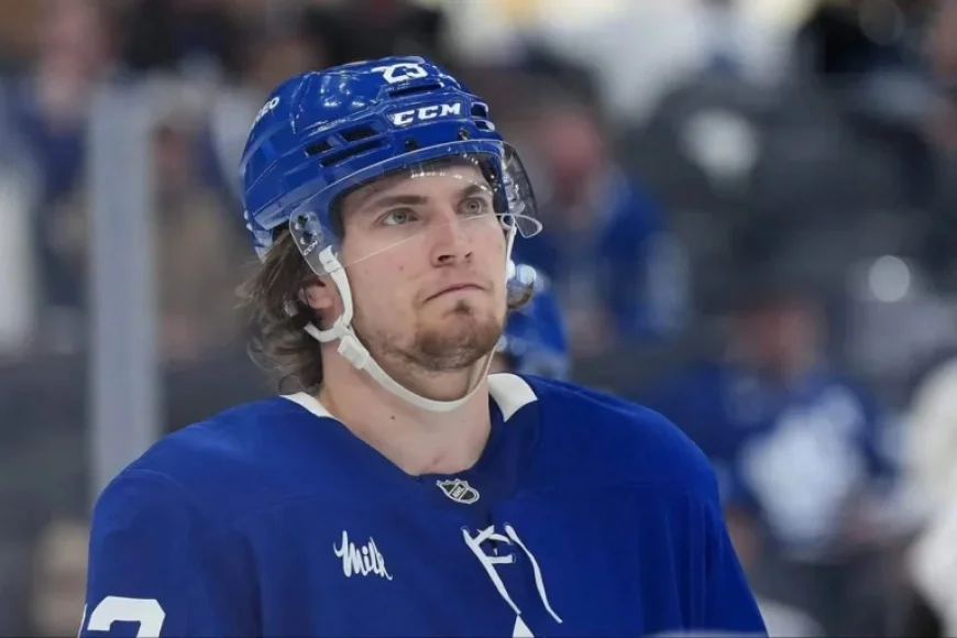 Leafs’ Matthew Knies Opens Up About Injury Struggles: ‘I Don’t Feel Myself’