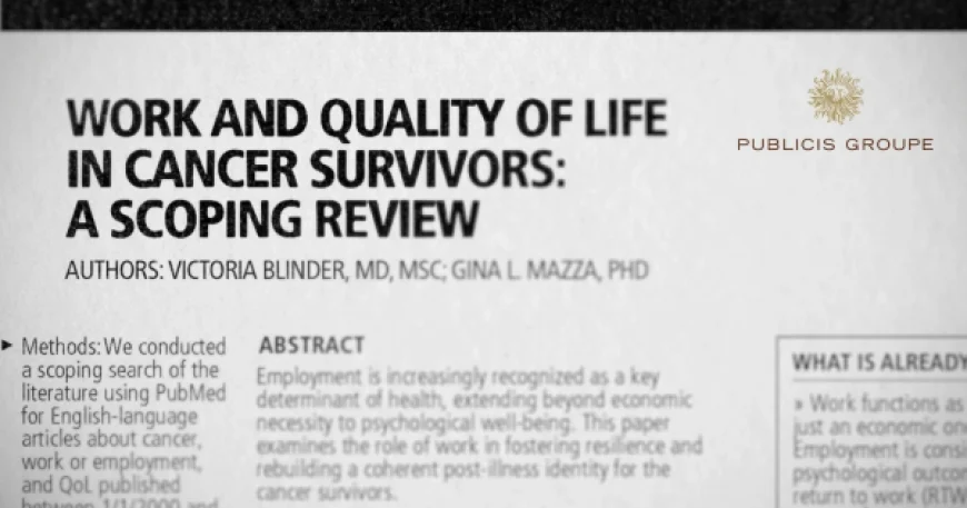 Publicis Boosts Cancer Initiative with New Research and AI Coach